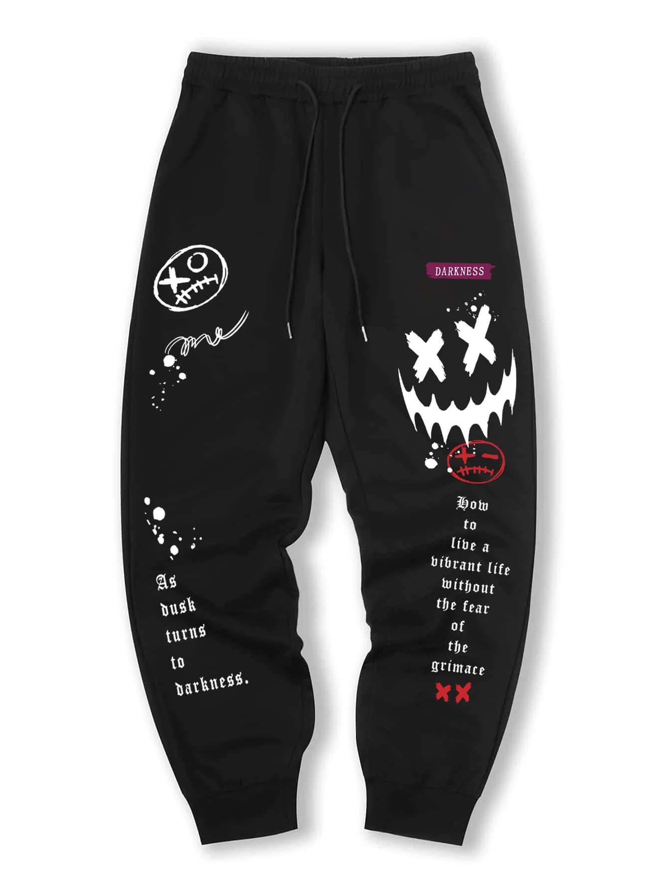 Graphic Drawstring Sweatpants Graphic Drawstring Sweatpants